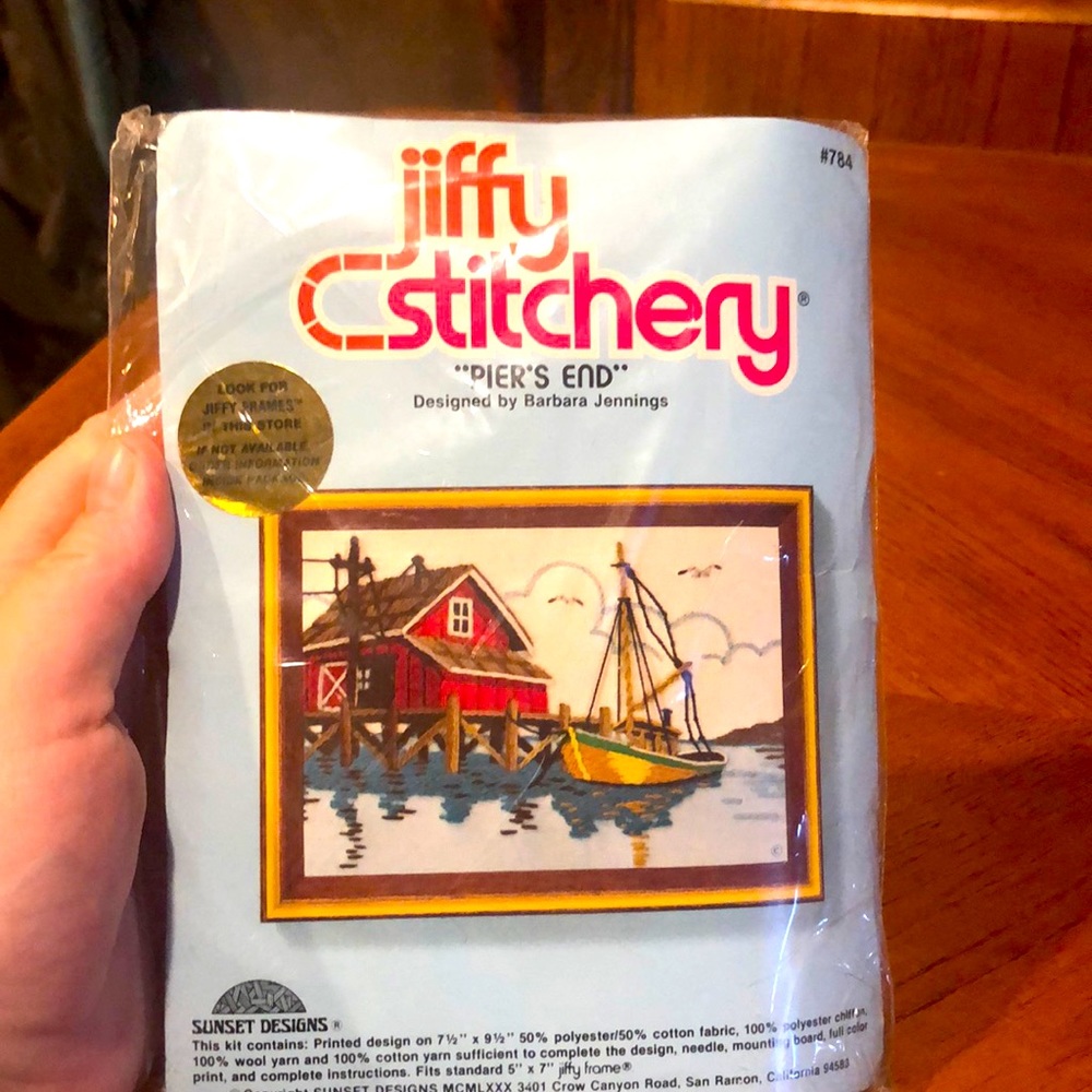 “Pier’s End” Jiffy Stitchery #784, new unopened
